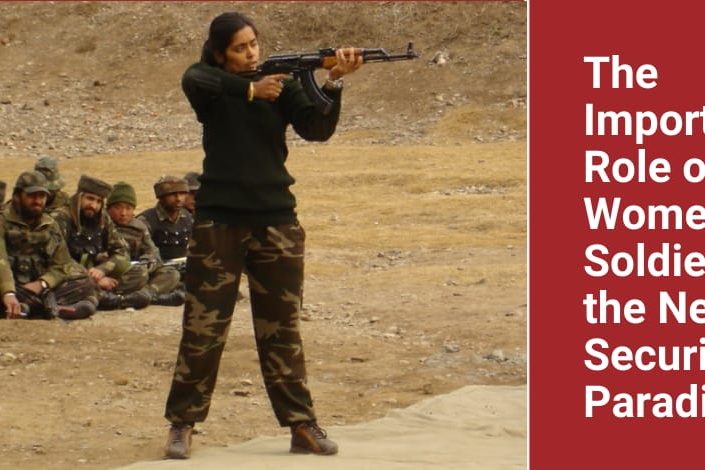 Female soldier