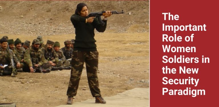 Female soldier