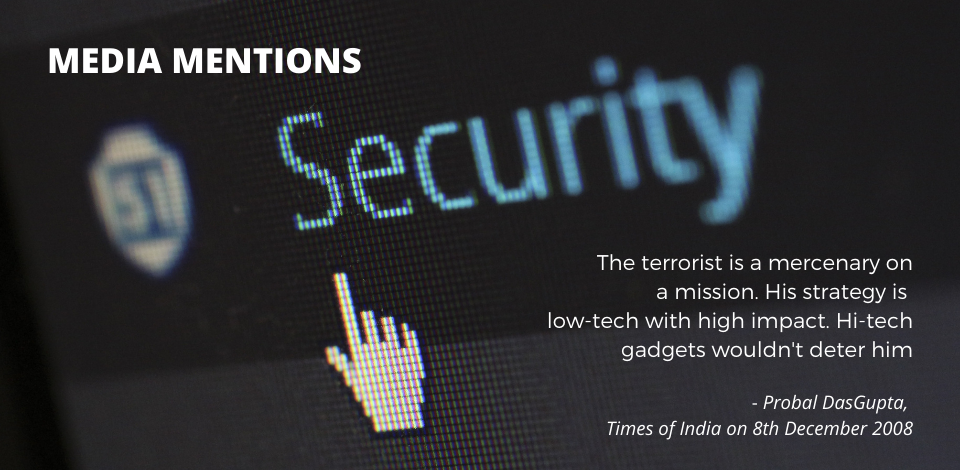 Post-Mumbai attack, hi-tech security gadgets in big demand Security Gadgets Terror Attack